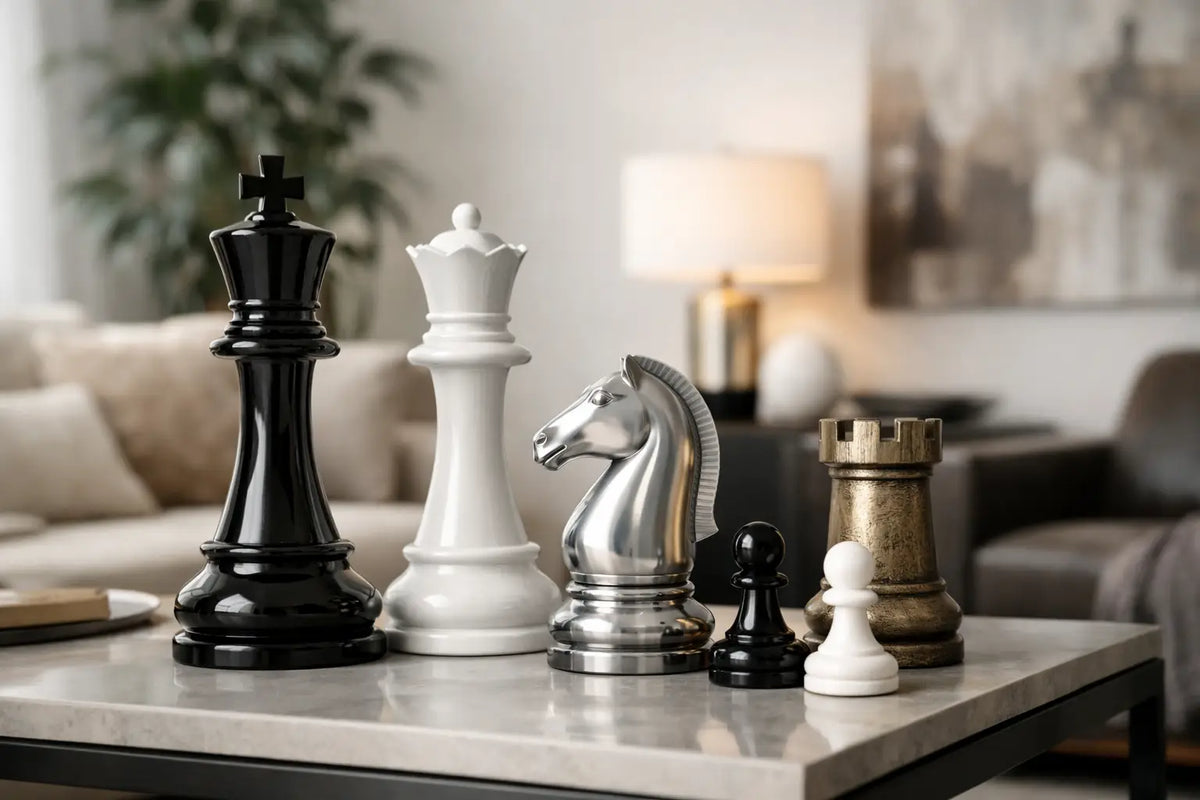 Scacchi decorativi per arredare con carattere