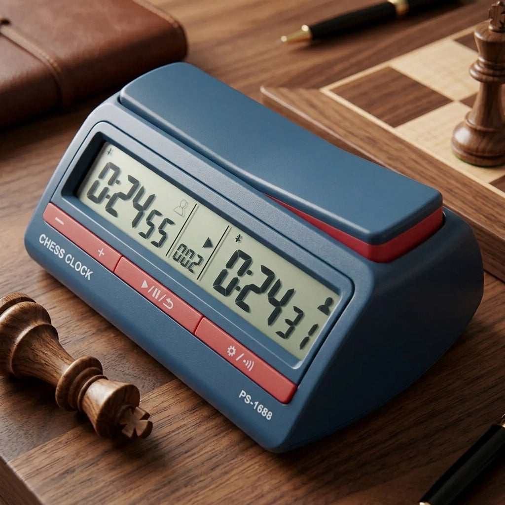 Orologio da Scacchi Digitale Pro - 42 Modalità di Gioco